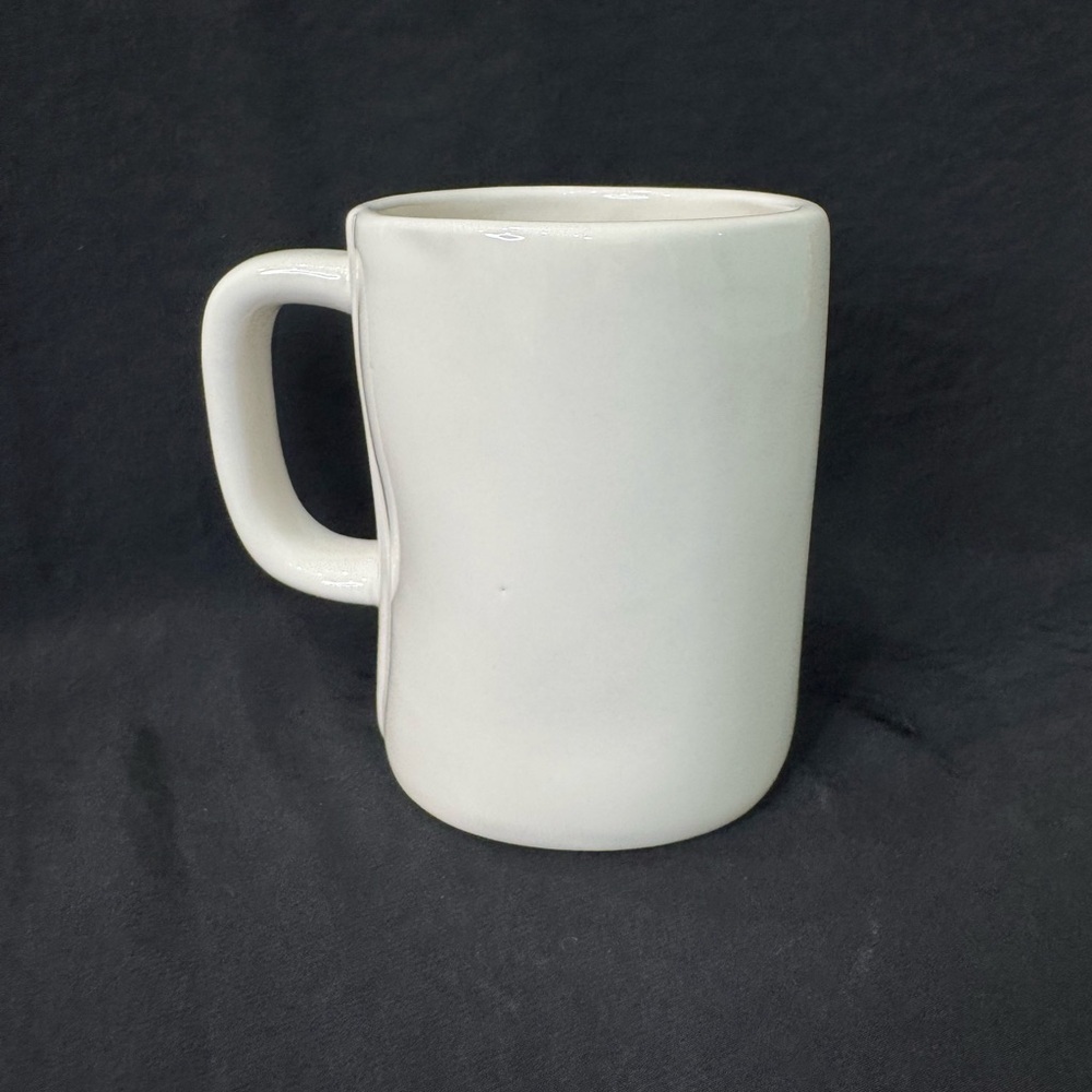 Rae Dunn White 'Meow' Mug - Picture 2 of 5